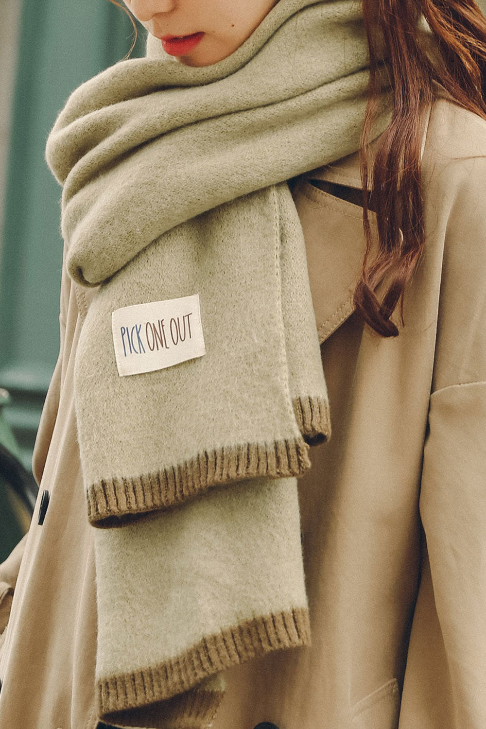 Women Elegant Cozy Solid Colored Amazing Soft Muffler