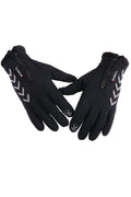 Women Small Zipper Closure Fashionable Soft Knitted Gloves