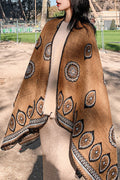 Women Beautiful Printed Style Thick Winter Shawl
