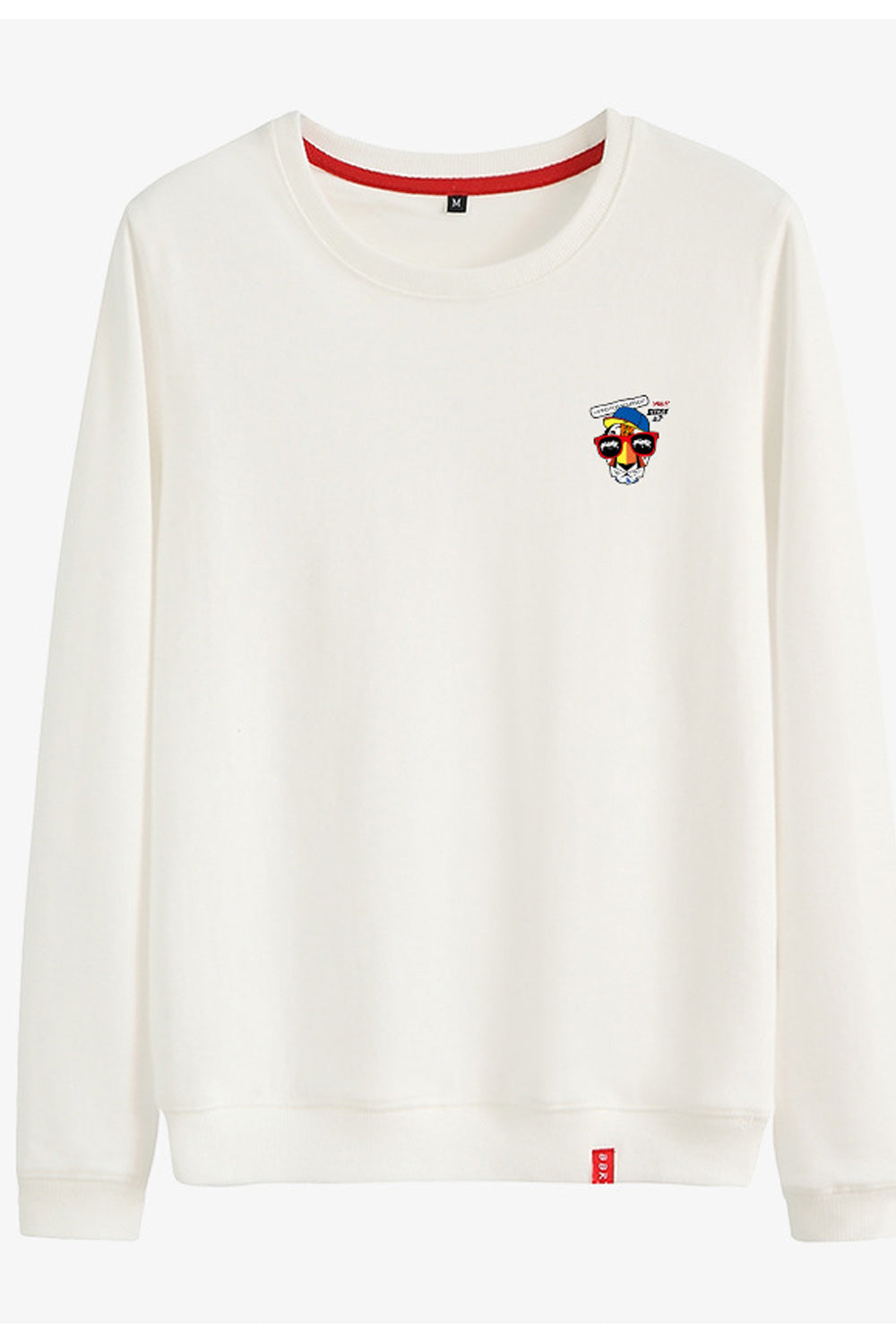 Women Decent Styled Round Neck Awesome Solid Pattern Sweatshirt