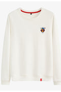 Women Decent Styled Round Neck Awesome Solid Pattern Sweatshirt