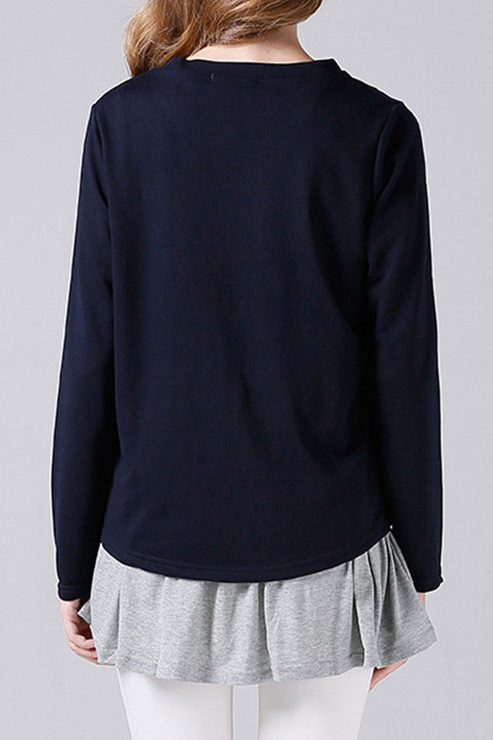 Women Perfect Long Sleeve Printed Pattern Casual Sweatshirt