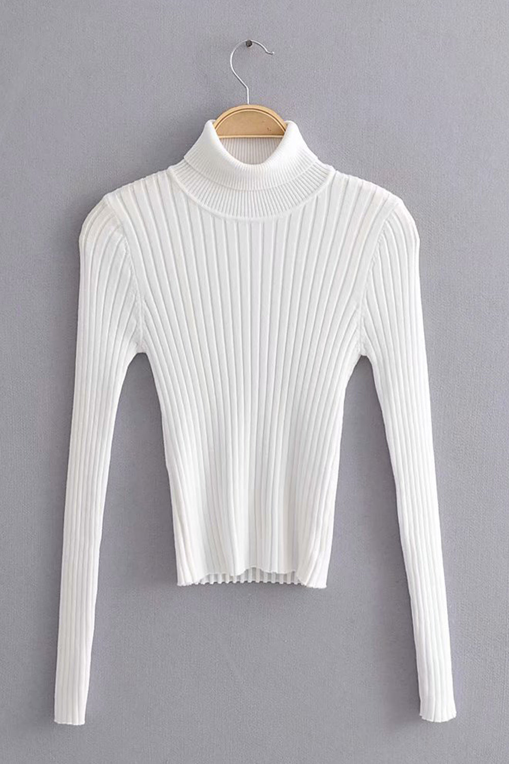 Women Slim Fit Stretchable Long Sleeve Thick Sweatshirt
