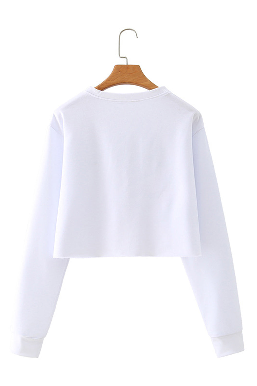 Women Classy Letter Pattern Long Sleeve Comfortable Soft Sweatshirt
