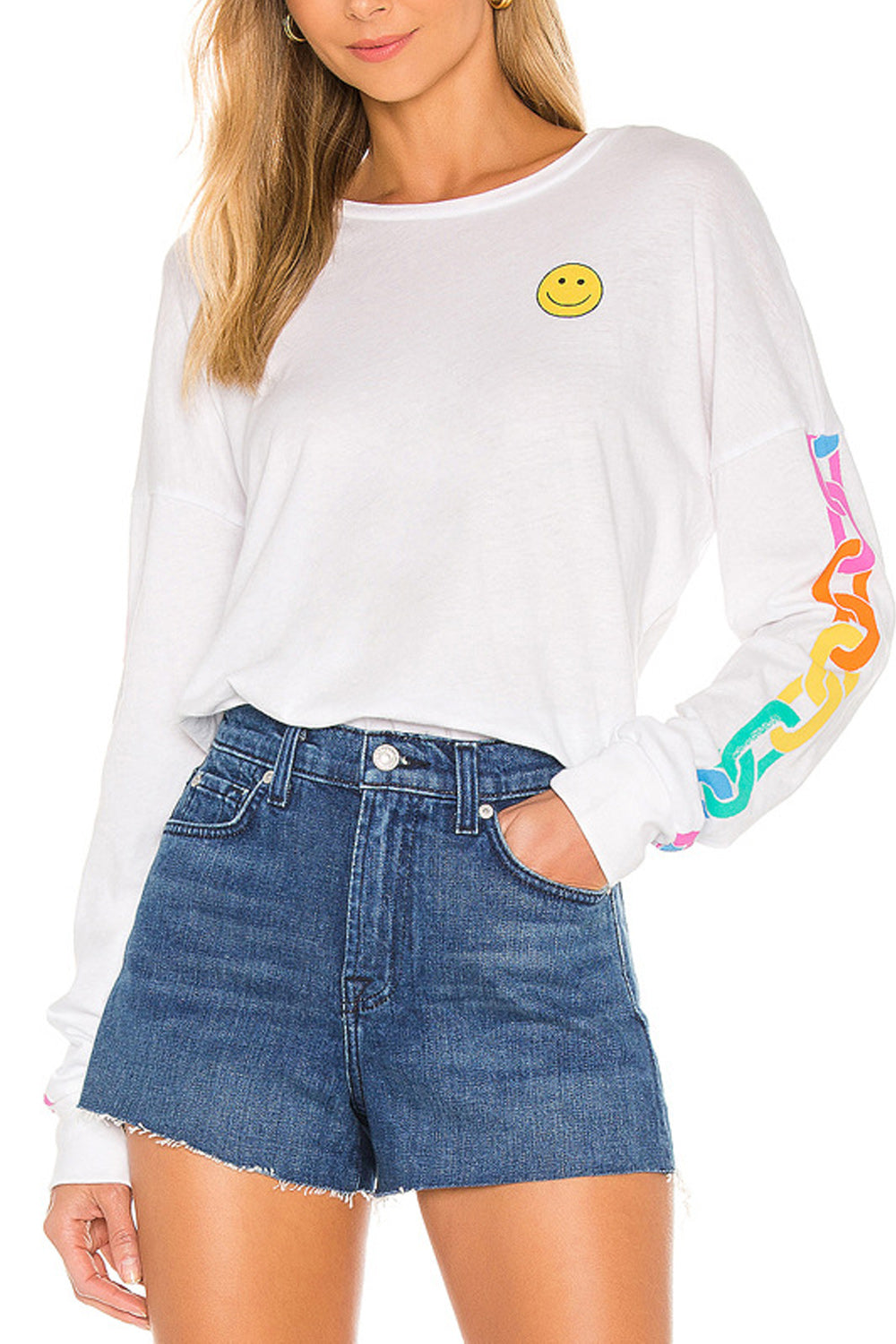 Women Easy Round Neck Printed Style Stylish Sweatshirt