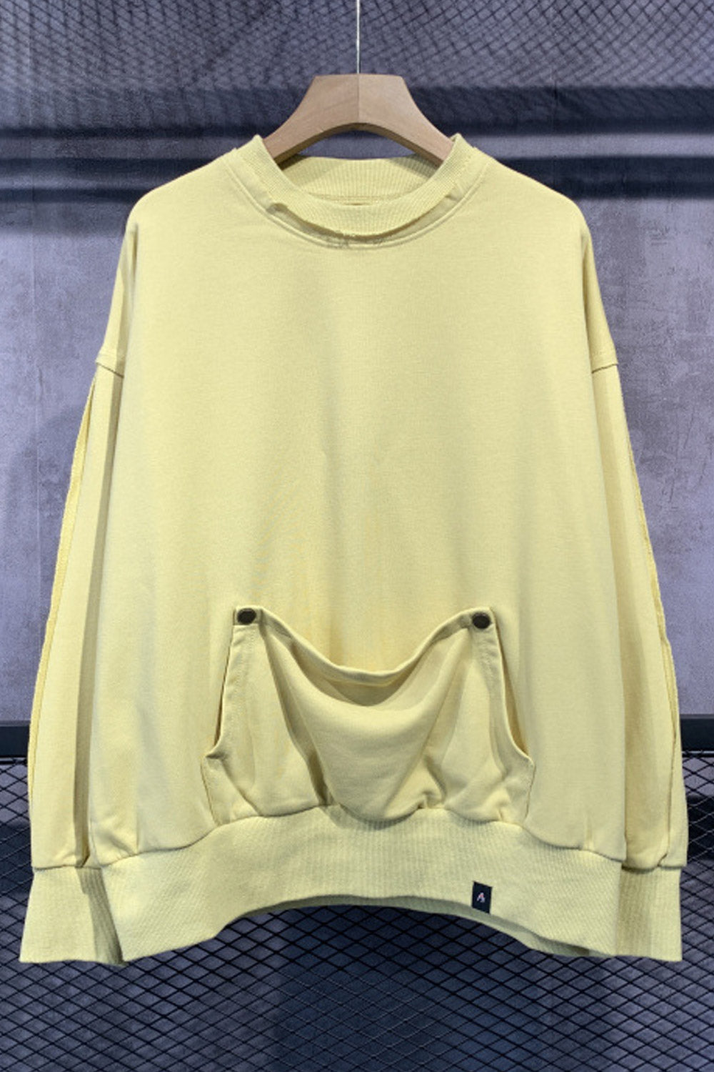Women Solid Colored Elegant Styled Cozy Loose Sweatshirt