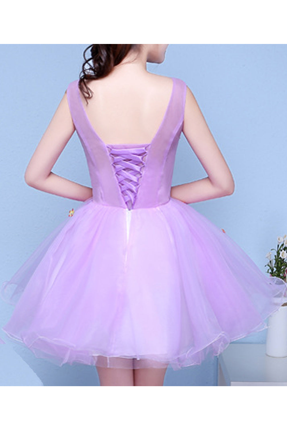Women Deep V-Neck Style Thin Skirt Cool Fascinating Evening Dress