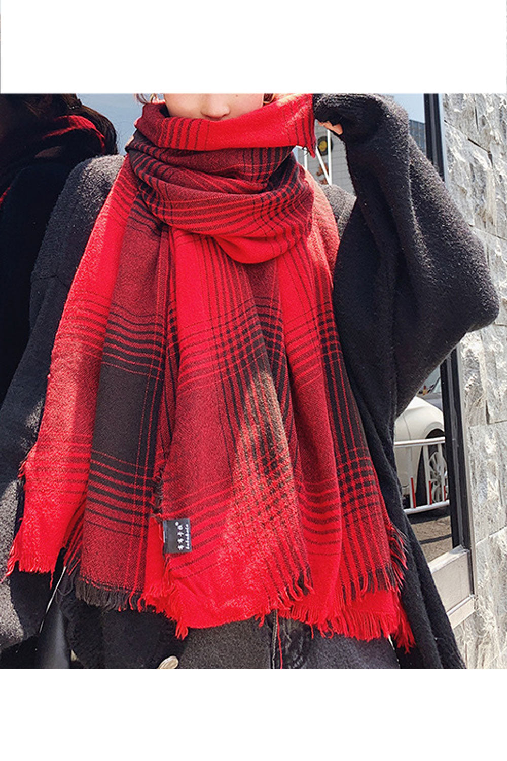 Women Cashmere Warm Stylish Winter Season Muffler