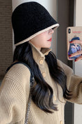 Women Solid Colored Autumn Season Knitted Beret Hat