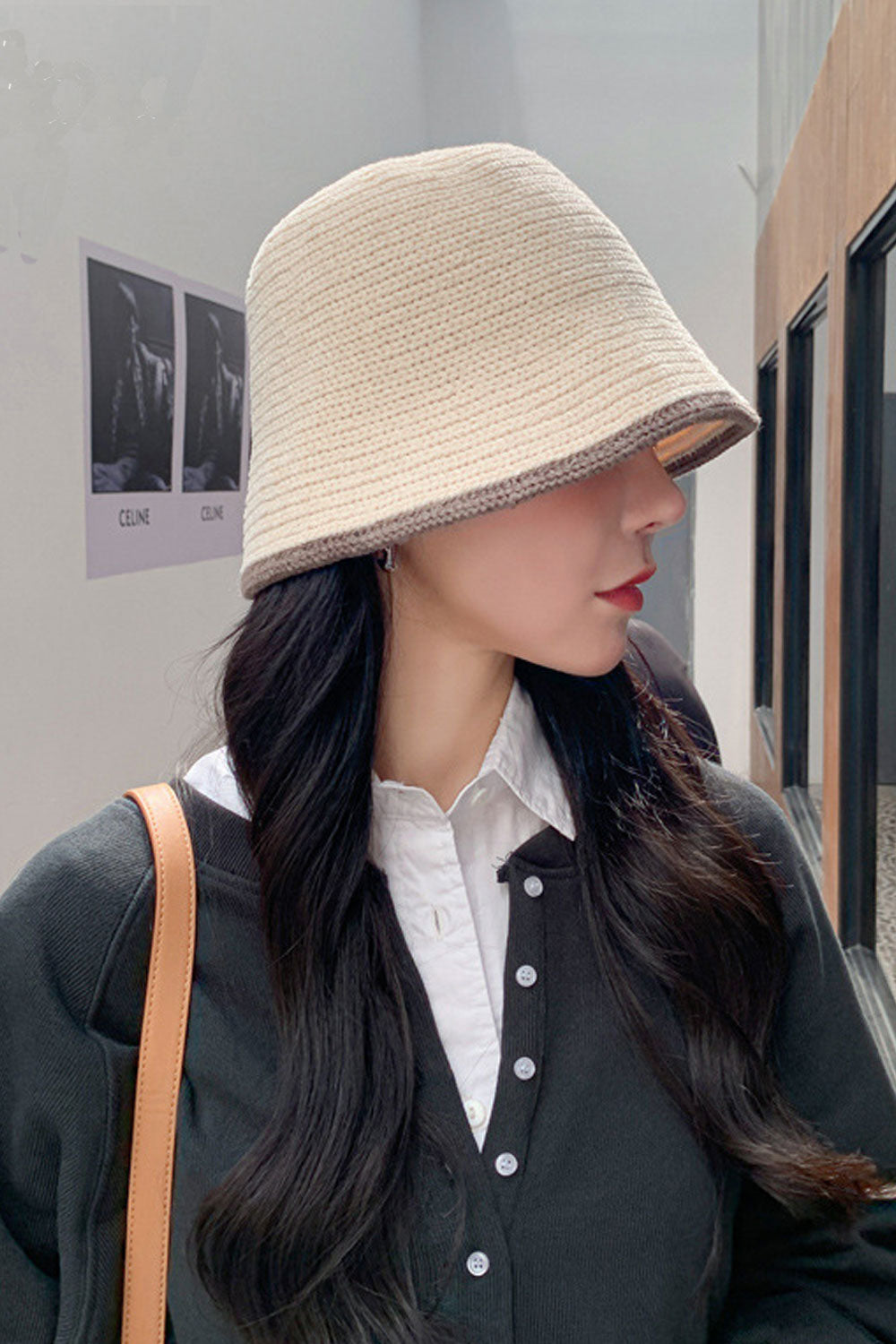Women Solid Colored Autumn Season Knitted Beret Hat
