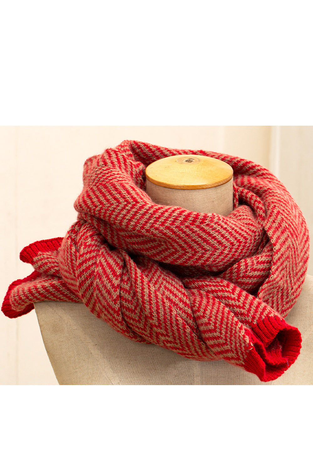 Women Casual Winter Season Solid Pattern Comfortable Muffler