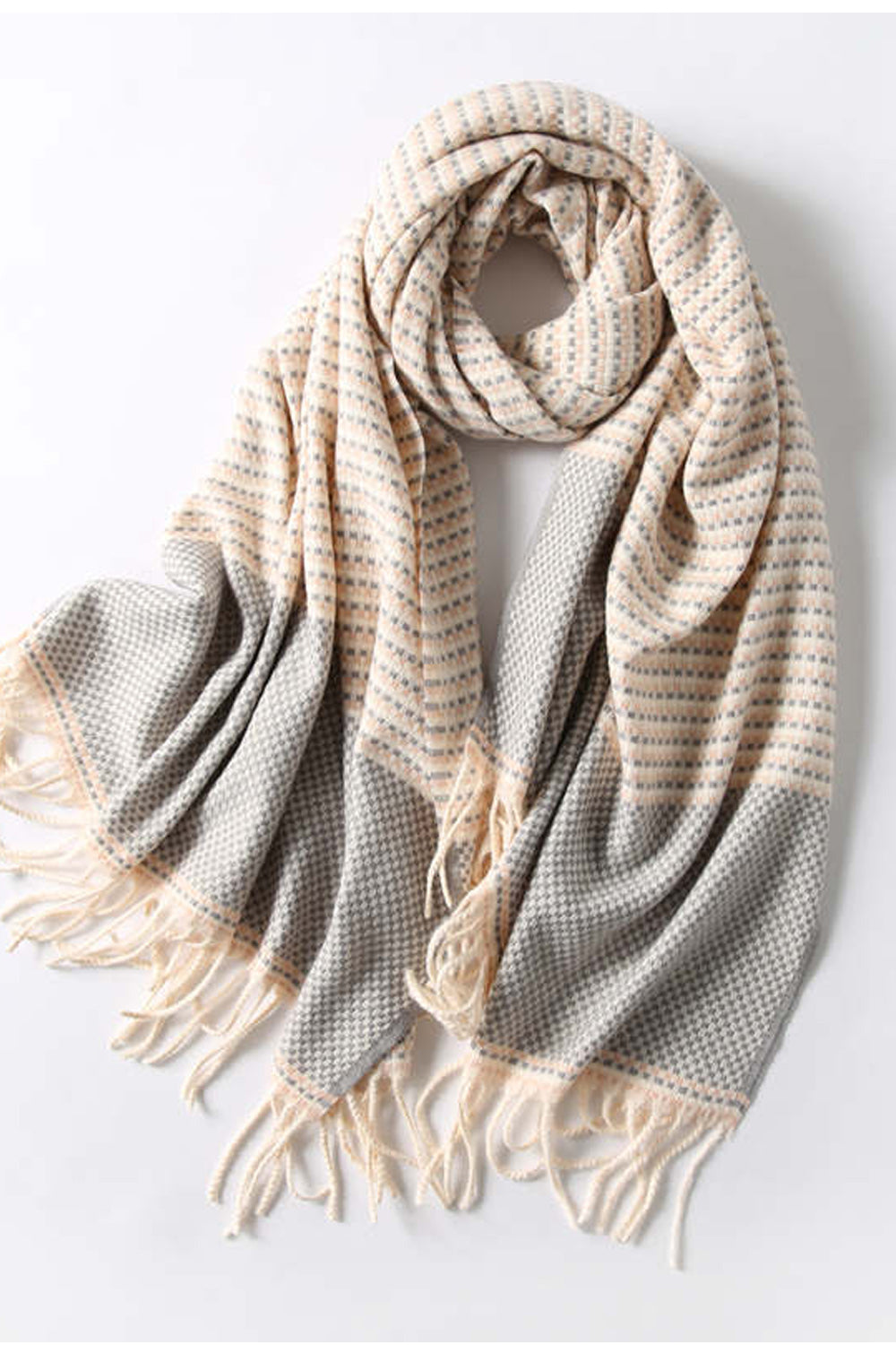 Women Decent Styled Solid Colored Lovely Comfy Muffler