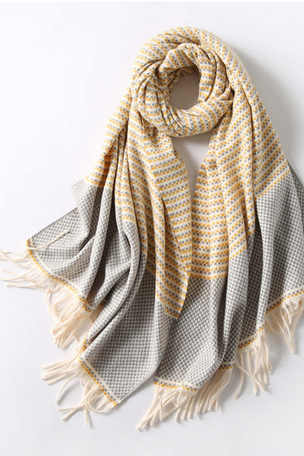 Women Decent Styled Solid Colored Lovely Comfy Muffler