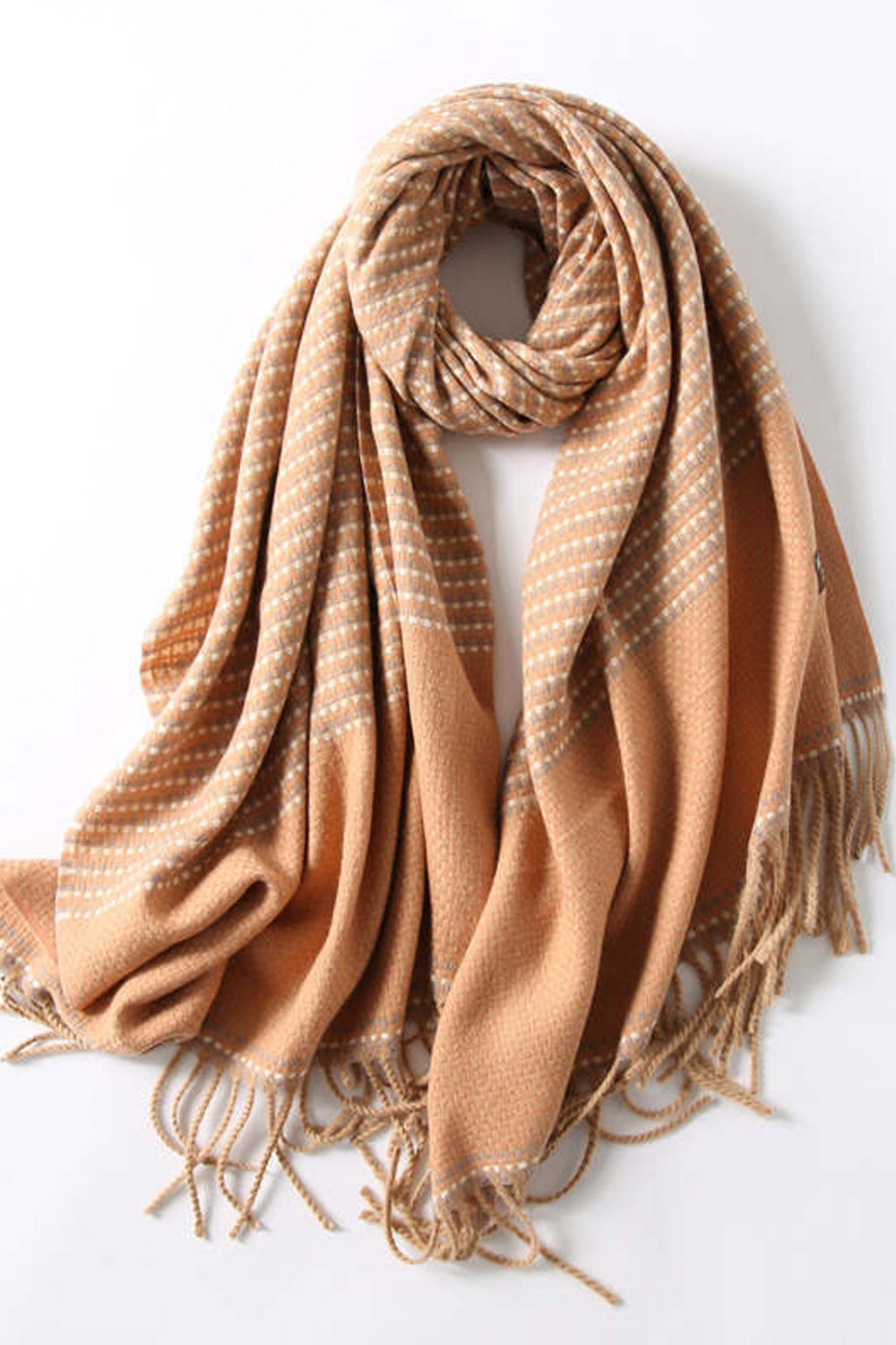 Women Decent Styled Solid Colored Lovely Comfy Muffler