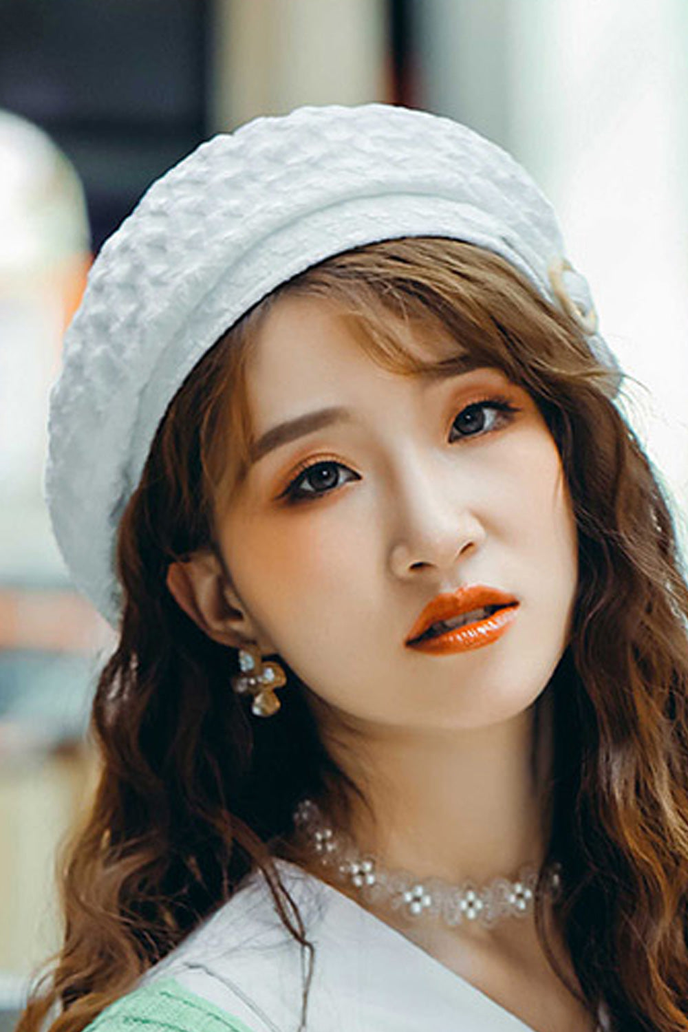 Women Cute Solid Colored Trendy Winter Beret Hat