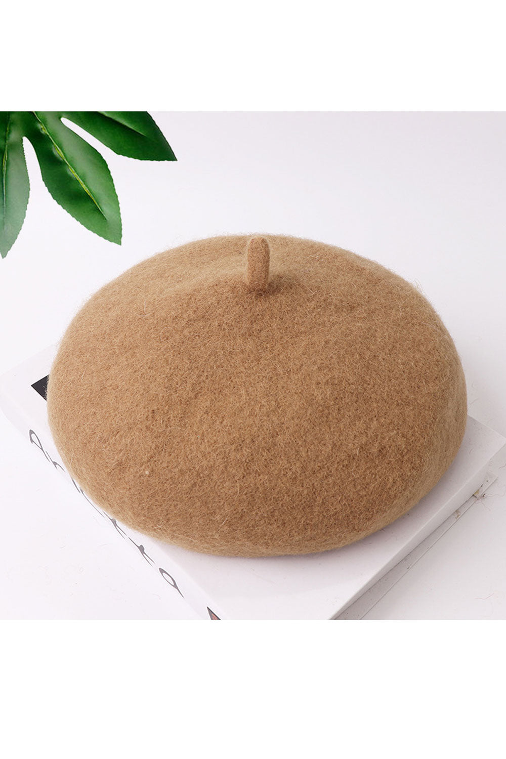 Women Pretty Solid Colored Soft Beret Hat