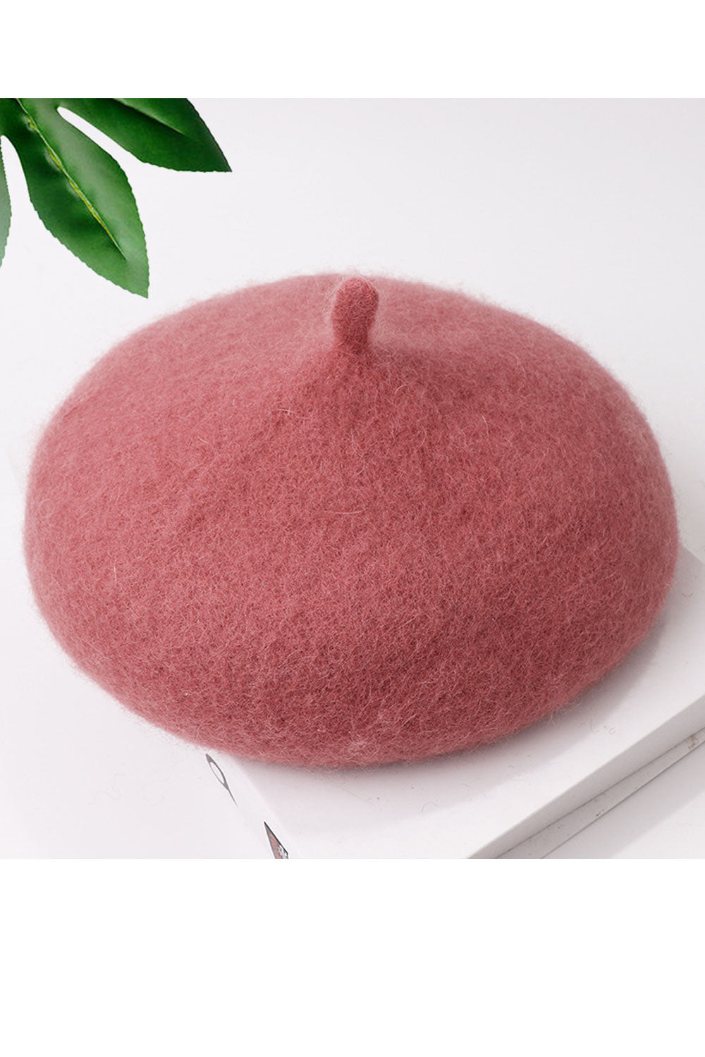 Women Pretty Solid Colored Soft Beret Hat