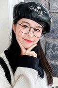 Women Pretty Letter Printed Warm Perfect Casual Beret Hat