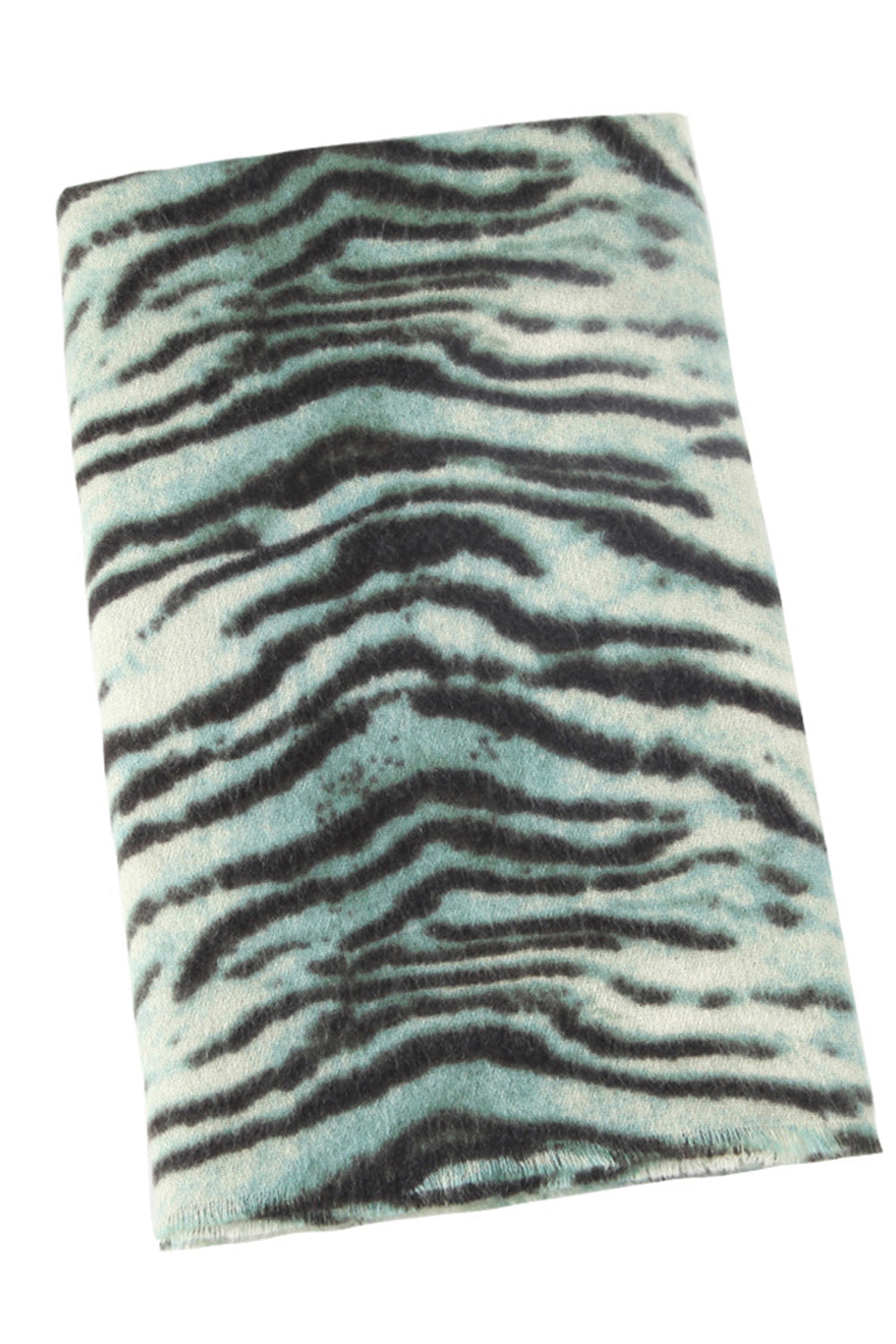 Women Tiger Pattern Long Length Breathable Winter Cozy Muffler