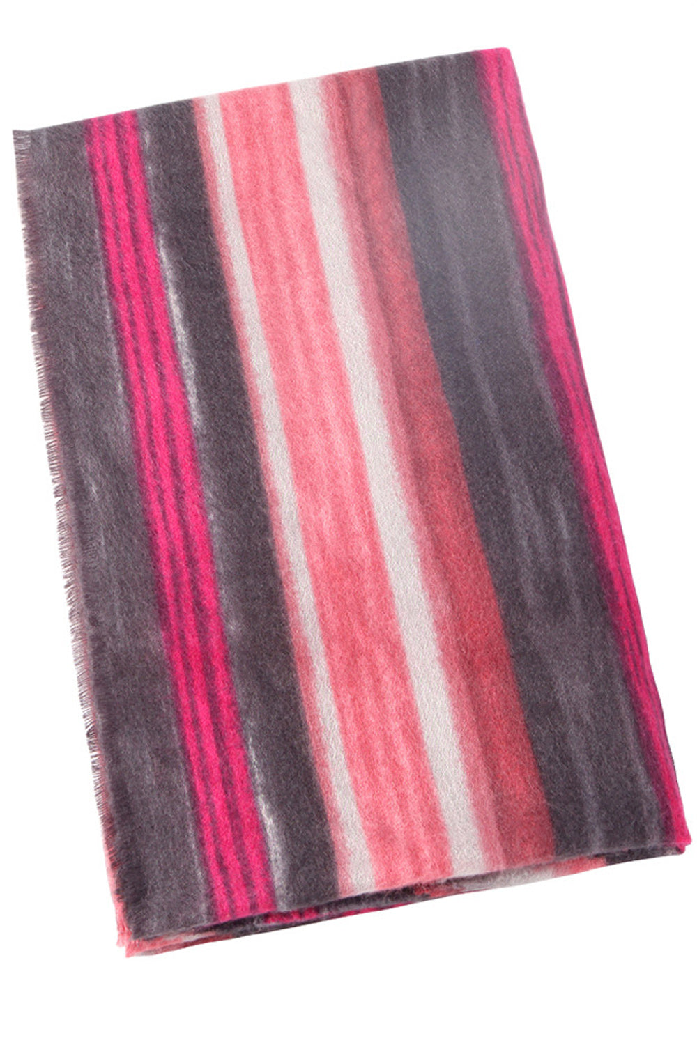 Women Pretty Striped Pattern Fashionable Warm Muffler