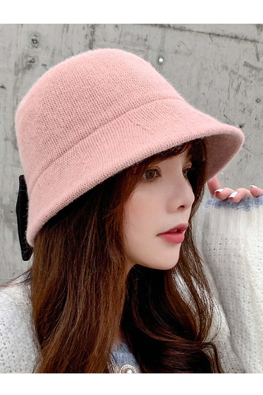 Women Soft Solid Colored Windproof Cozy Beret Hat