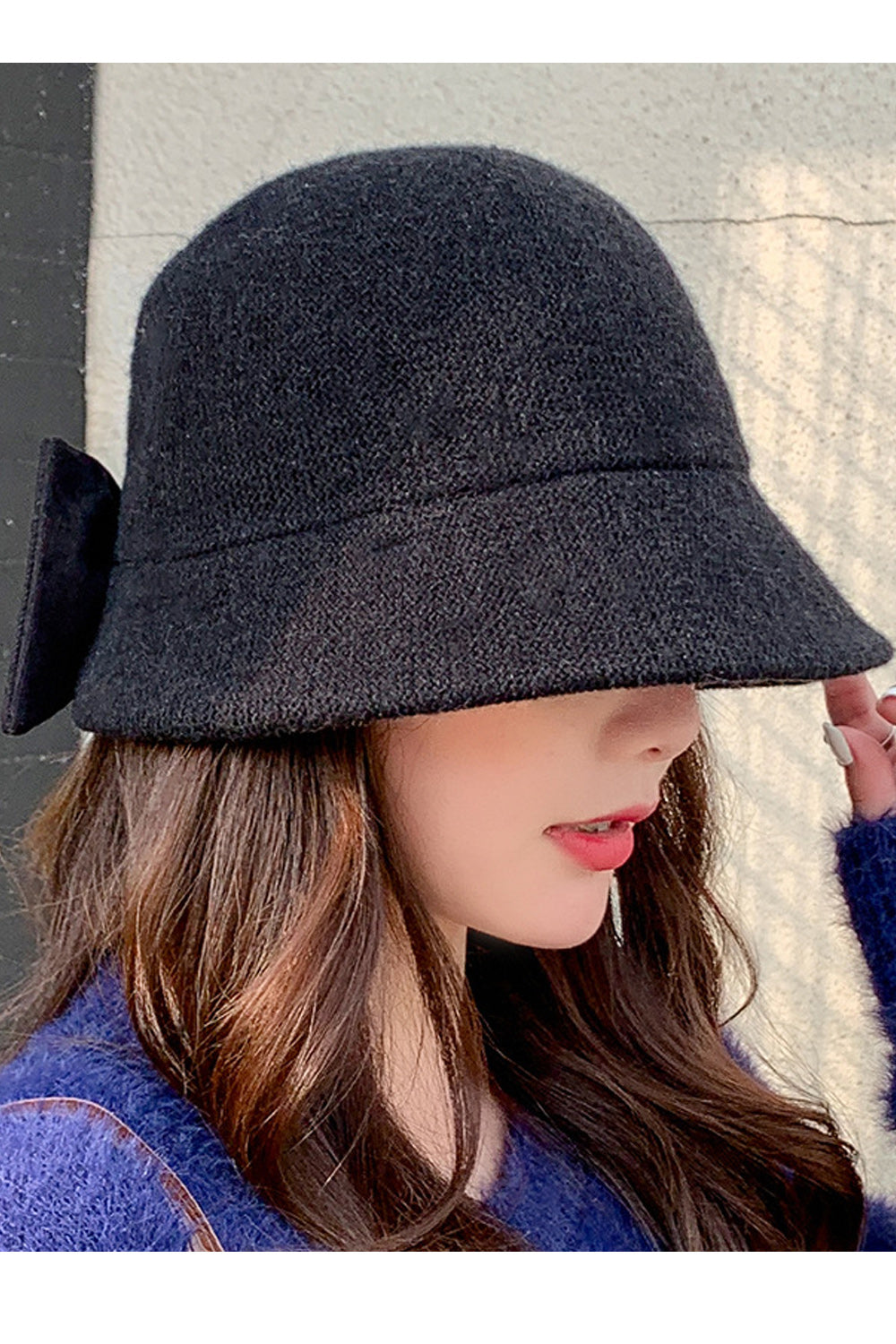 Women Soft Solid Colored Windproof Cozy Beret Hat