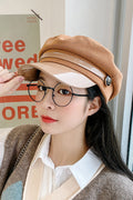 Women Elegant Solid Colored Comfortable Stylish Beret Hat