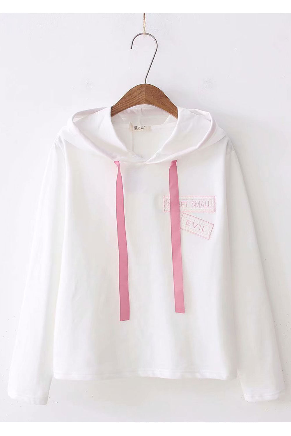 Women Simple Solid Colored Cozy Long Sleeve Hoodie