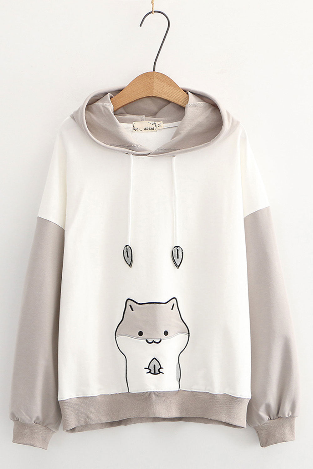 Women Long Sleeve Loose Styled Casual Warm Hoodie