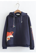 Women Trendy Long Sleeve Warm Convenient Hoodie