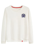 Women Simple Styled Warm Solid Colored Casual Sweatshirt