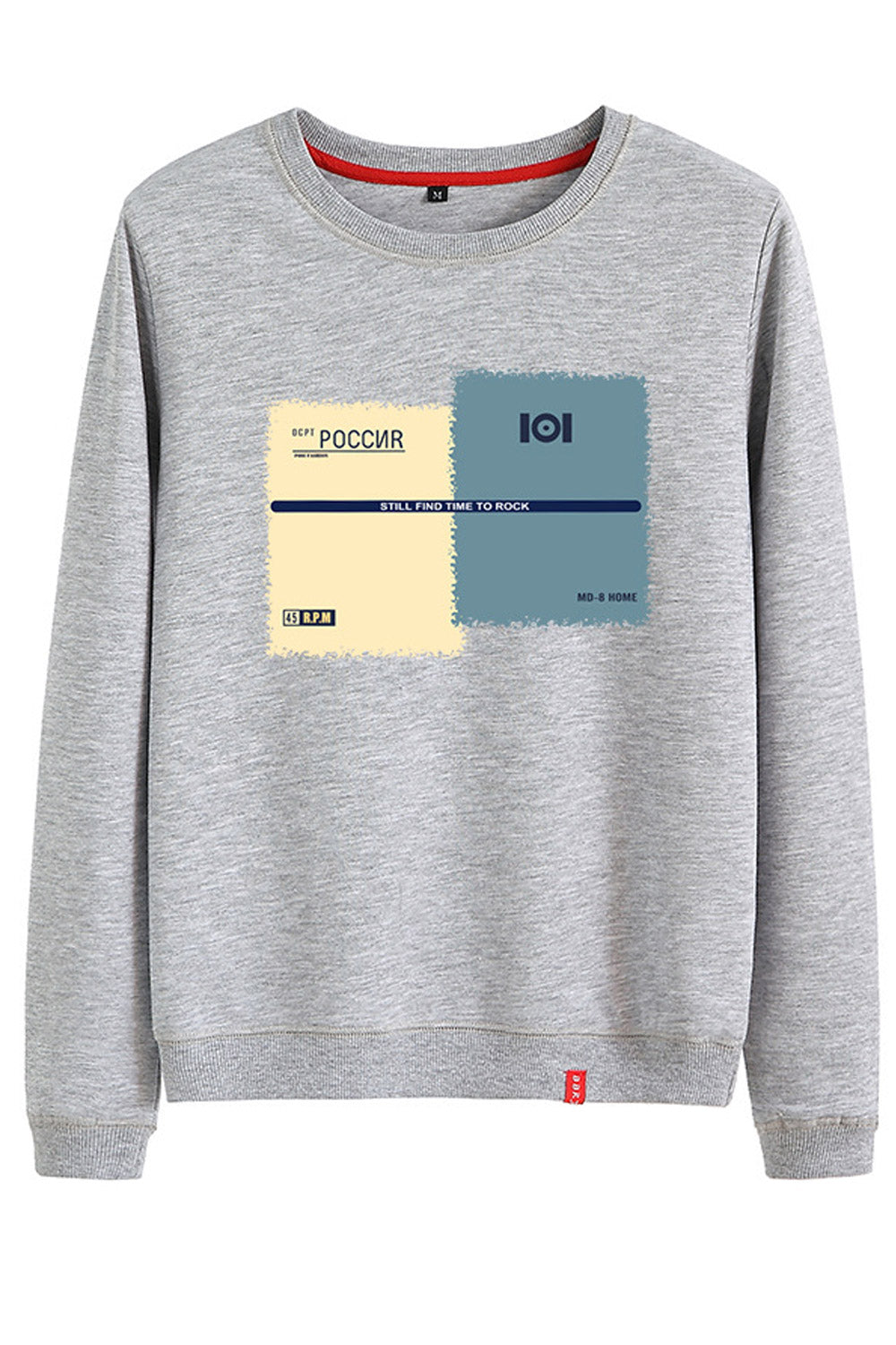 Women Easy Round Neck Breathable Warm Long Sleeve Sweatshirt