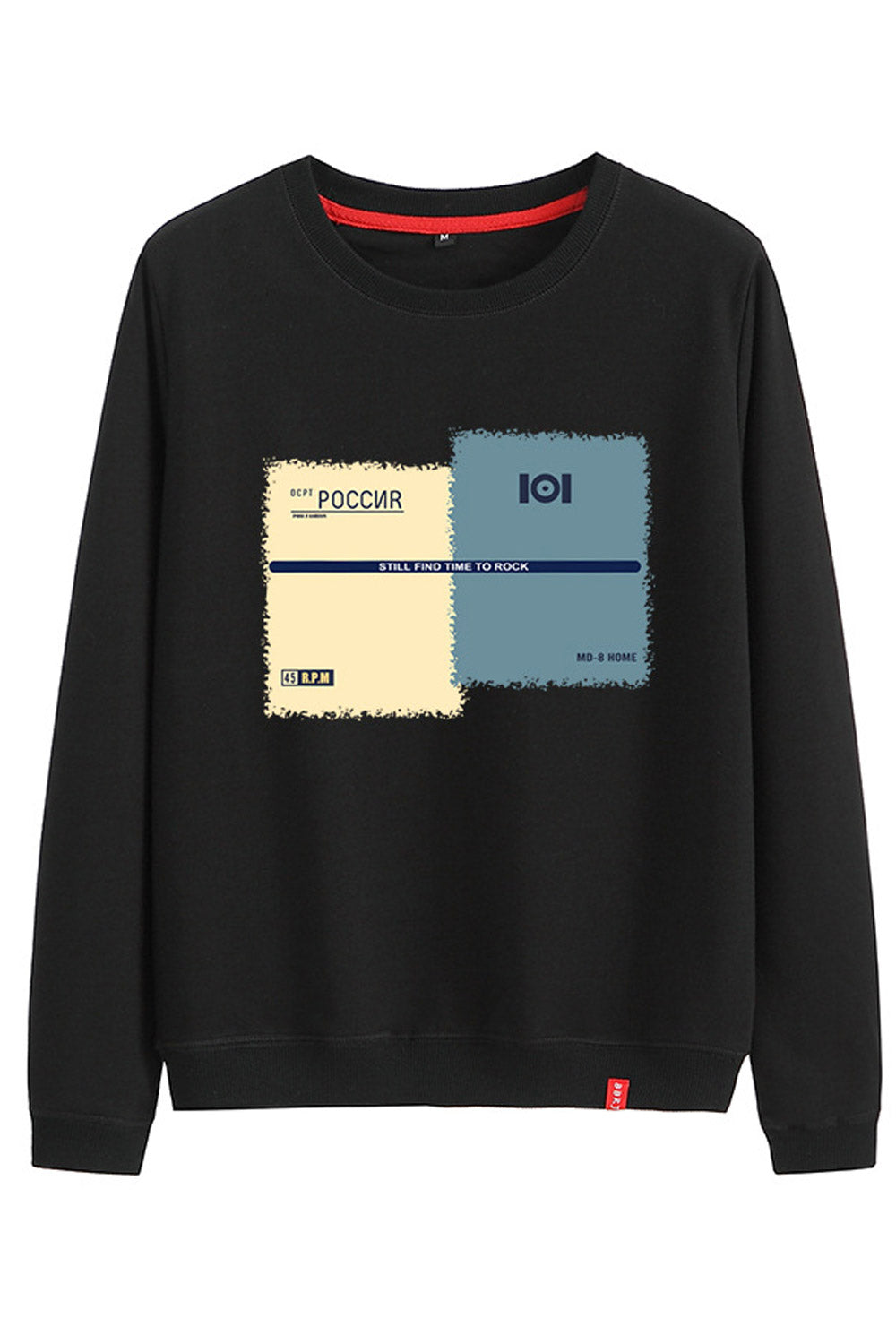 Women Easy Round Neck Breathable Warm Long Sleeve Sweatshirt