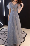 Women V-Neck Style Thin Breathable Classy Wedding Dress