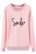 Women Magnificent Solid Pattern Cozy Winter Sweatshirt