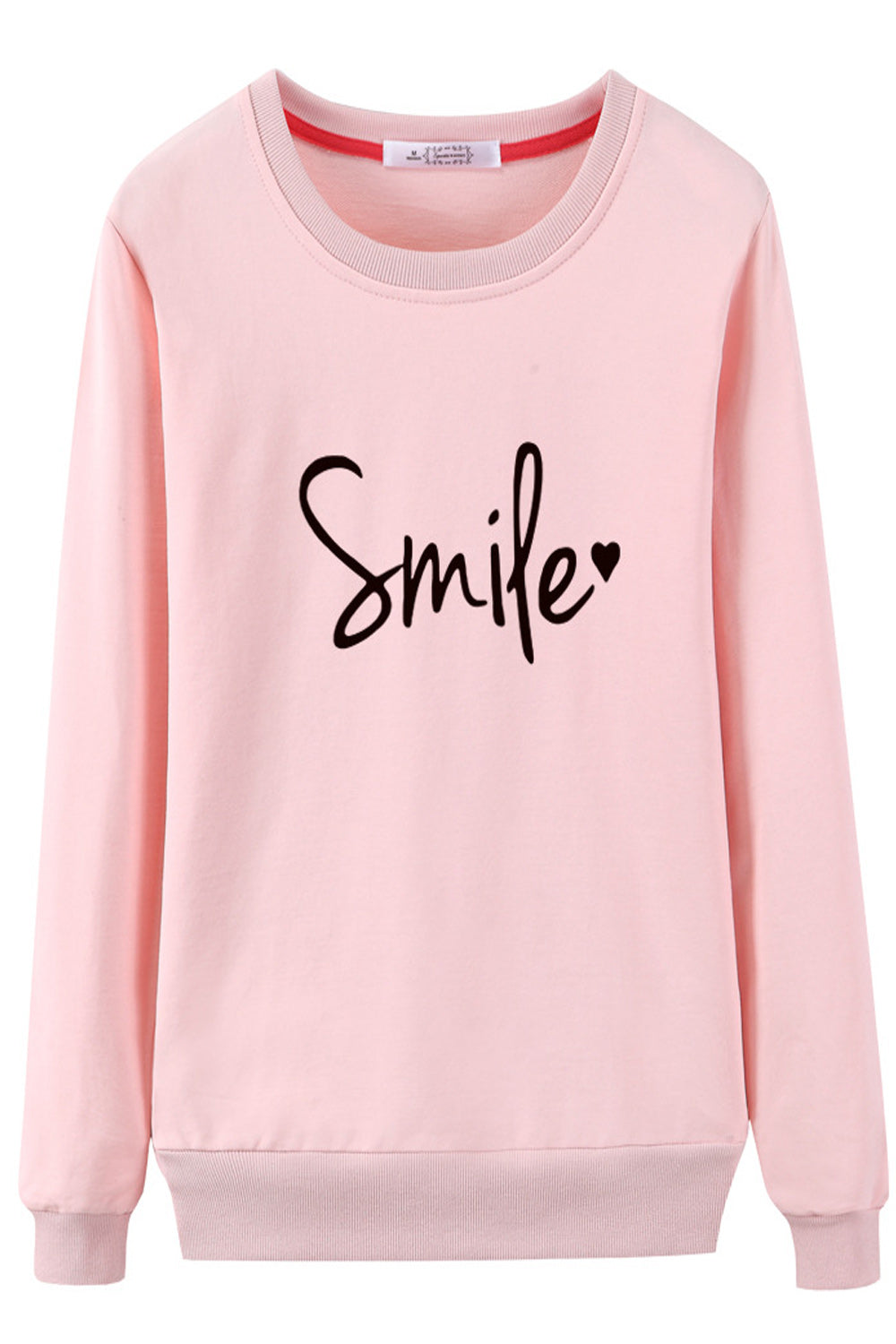 Women Magnificent Solid Pattern Cozy Winter Sweatshirt