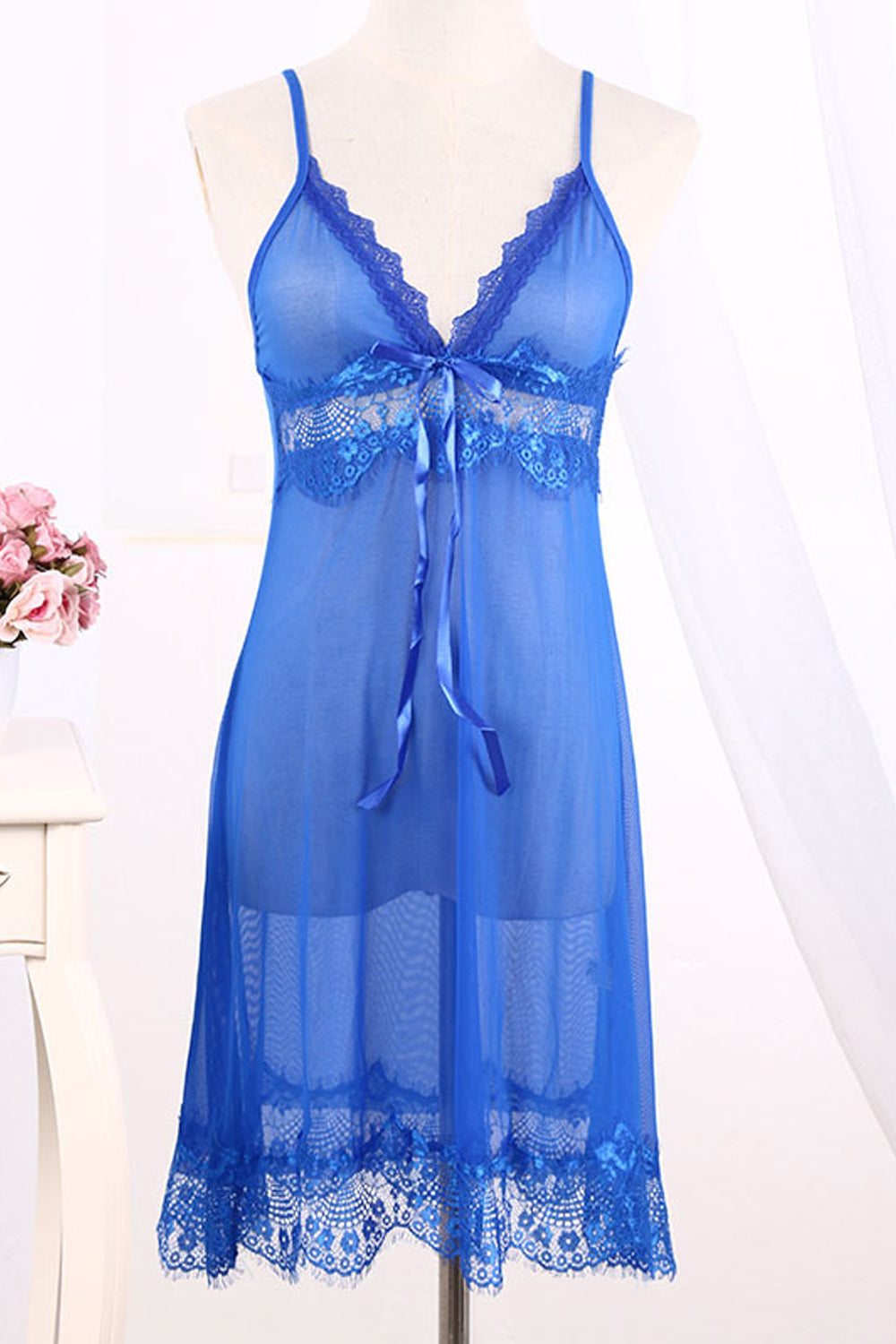 Women Breathable Easy Strap Neck Solid Colored Lingerie