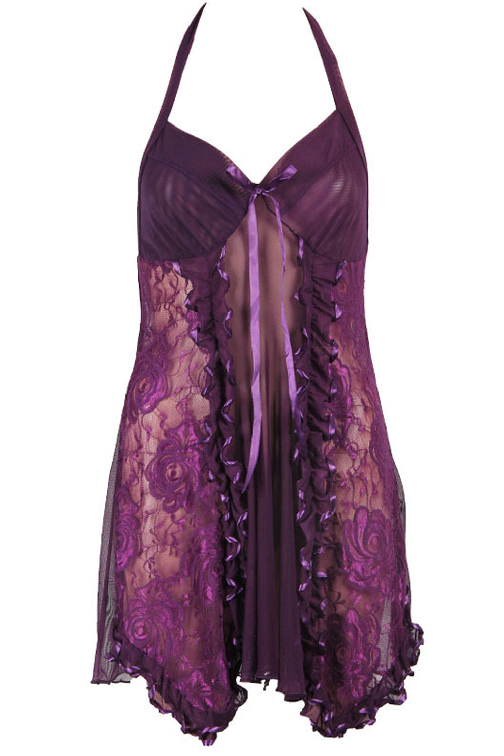 Women Breathable Pinkish Elegant Colored Beautiful Embroidered Lingerie