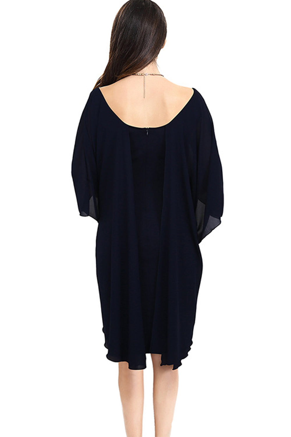 Women Soft Lace Transparent Stylish Sheath Dress