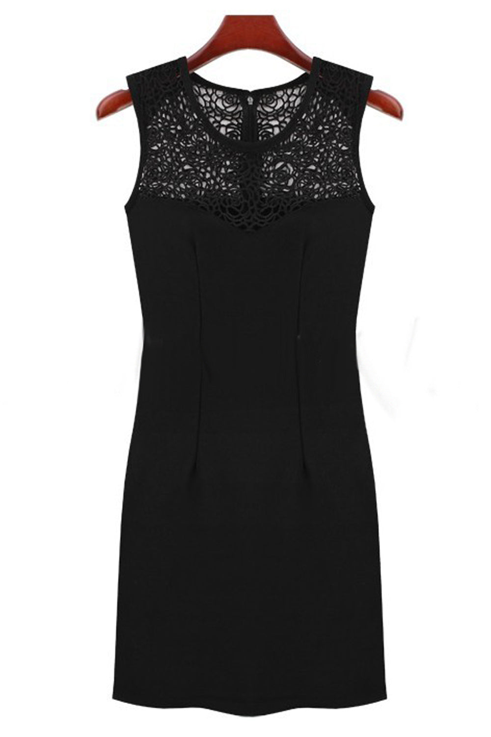 Women's Sleeveless V-Neck Pleated Dress