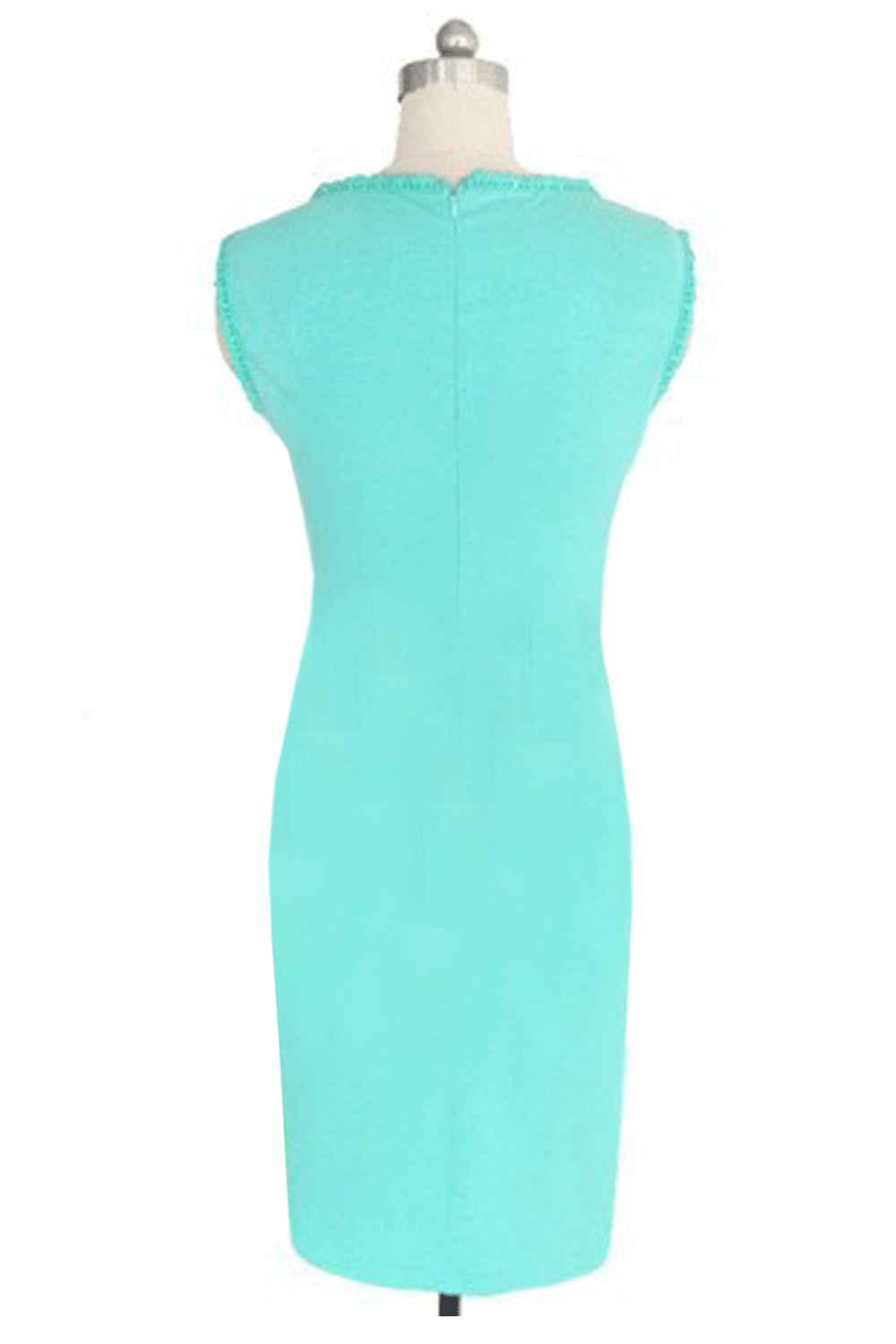 Women's Summer Lace Sleeveless Pencil Style Dress