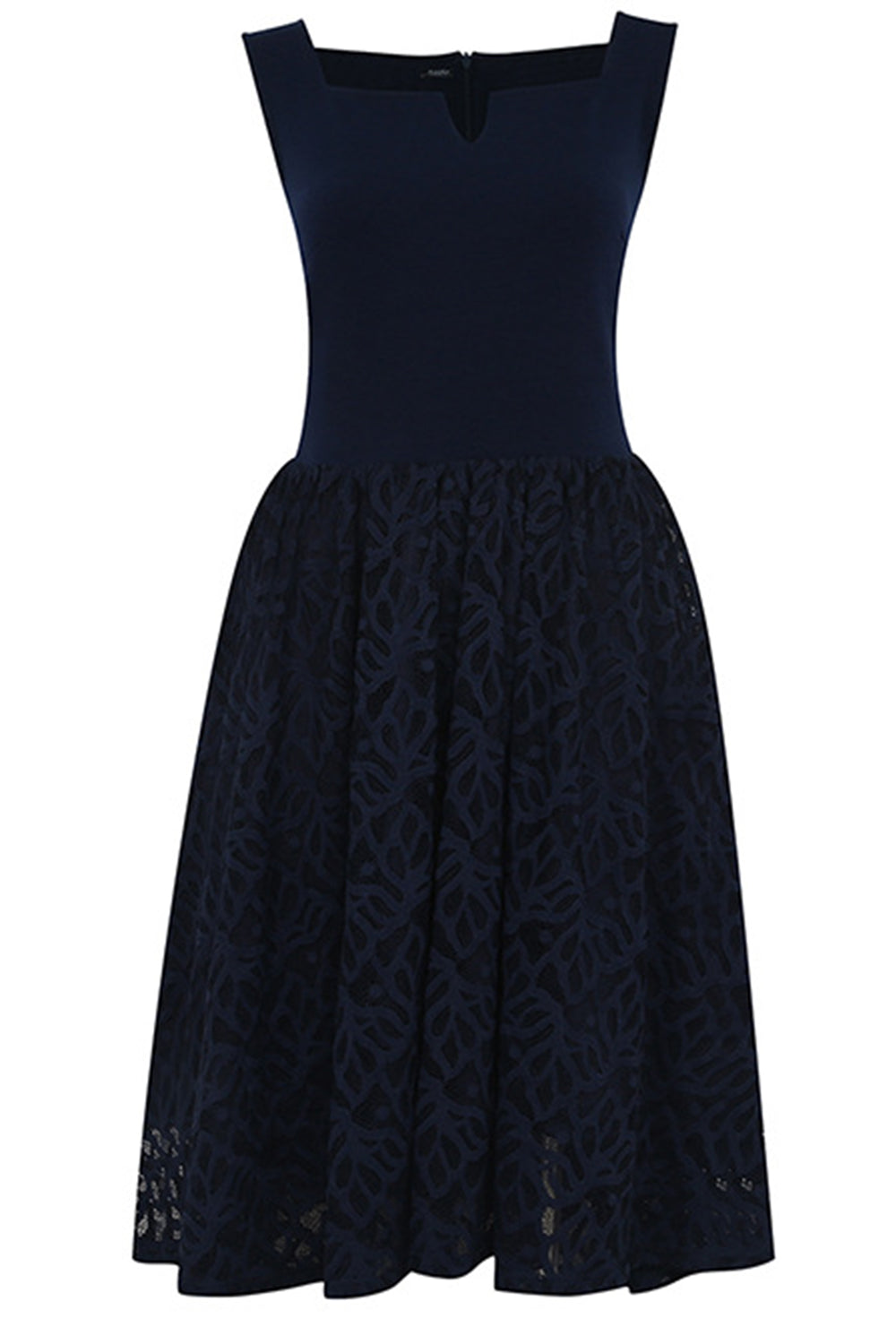 Women Slim Lace Up Skirt Sleeveless Fashion Dress