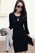 Women's Wrinkle Based Skirt Style Dress