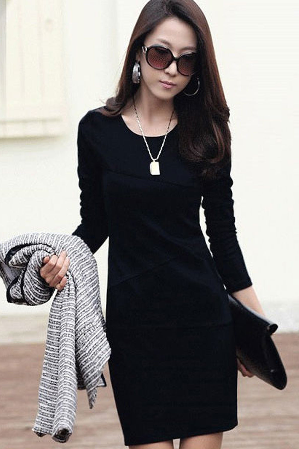Women's Wrinkle Based Skirt Style Dress