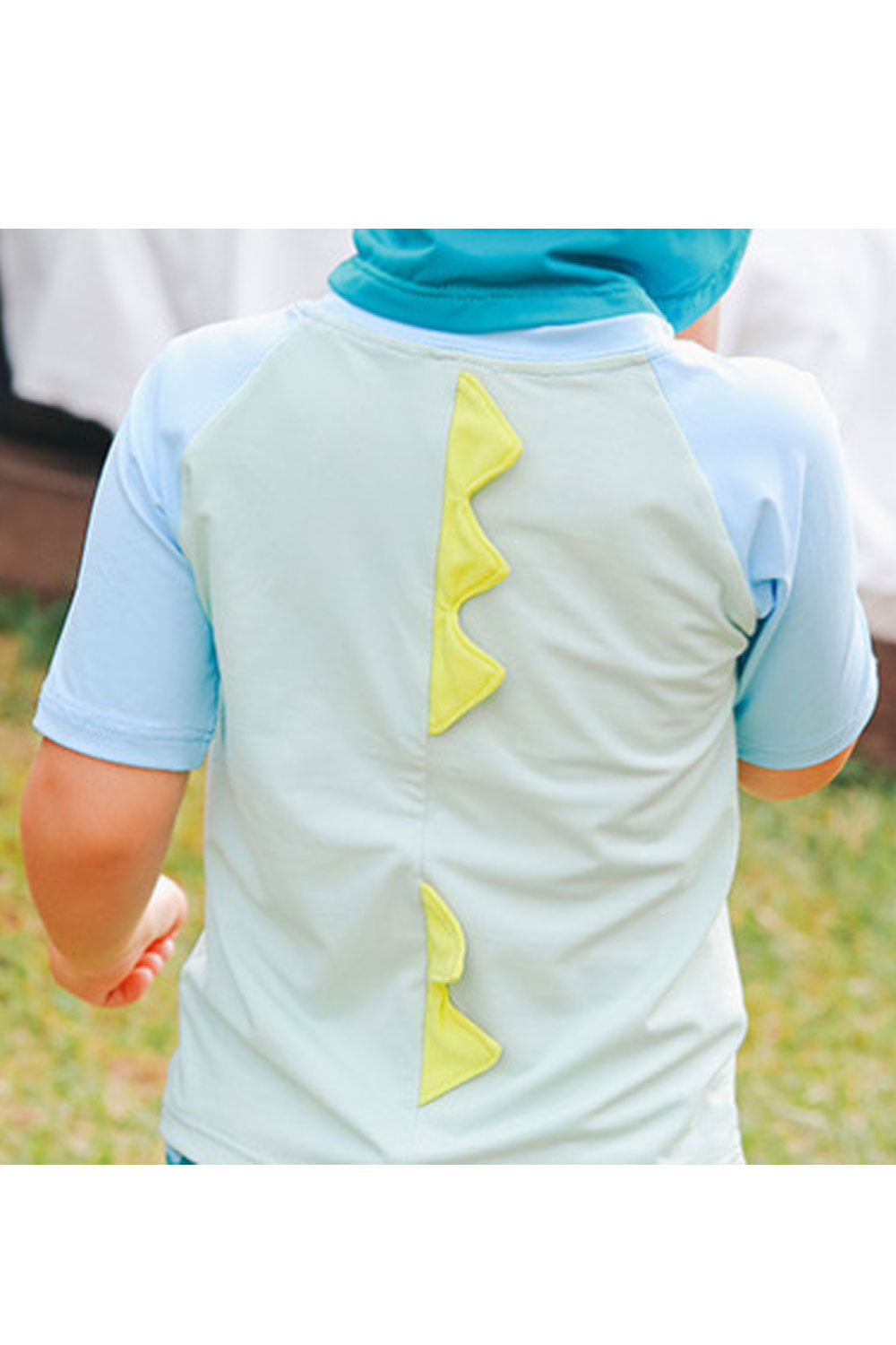 Baby Boys Two Piece Short Sleeve Stylish Printed Pattern Cool Swimwear