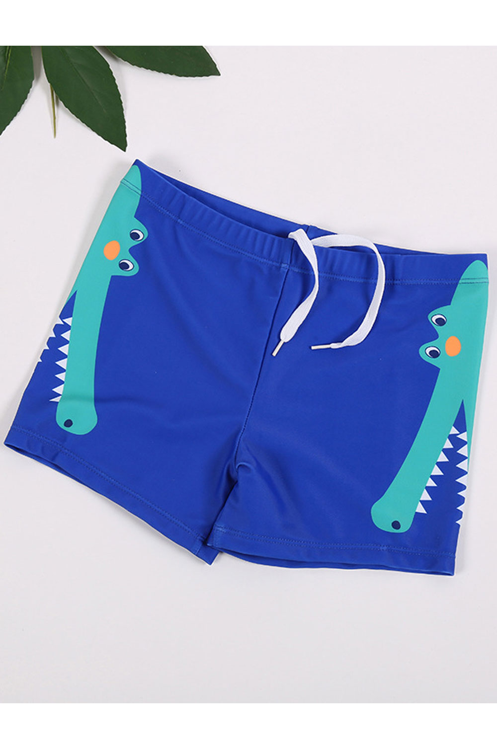 Baby Boys Cartoon Printed Elastic Waist Breathable Swimwear Short