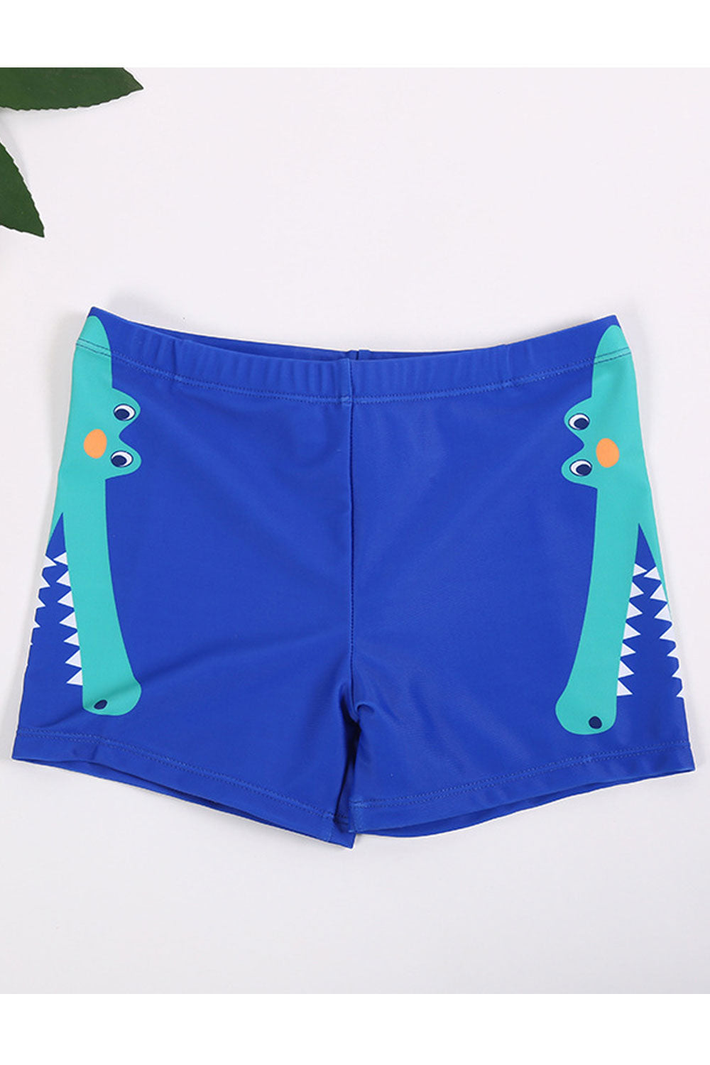 Baby Boys Cartoon Printed Elastic Waist Breathable Swimwear Short