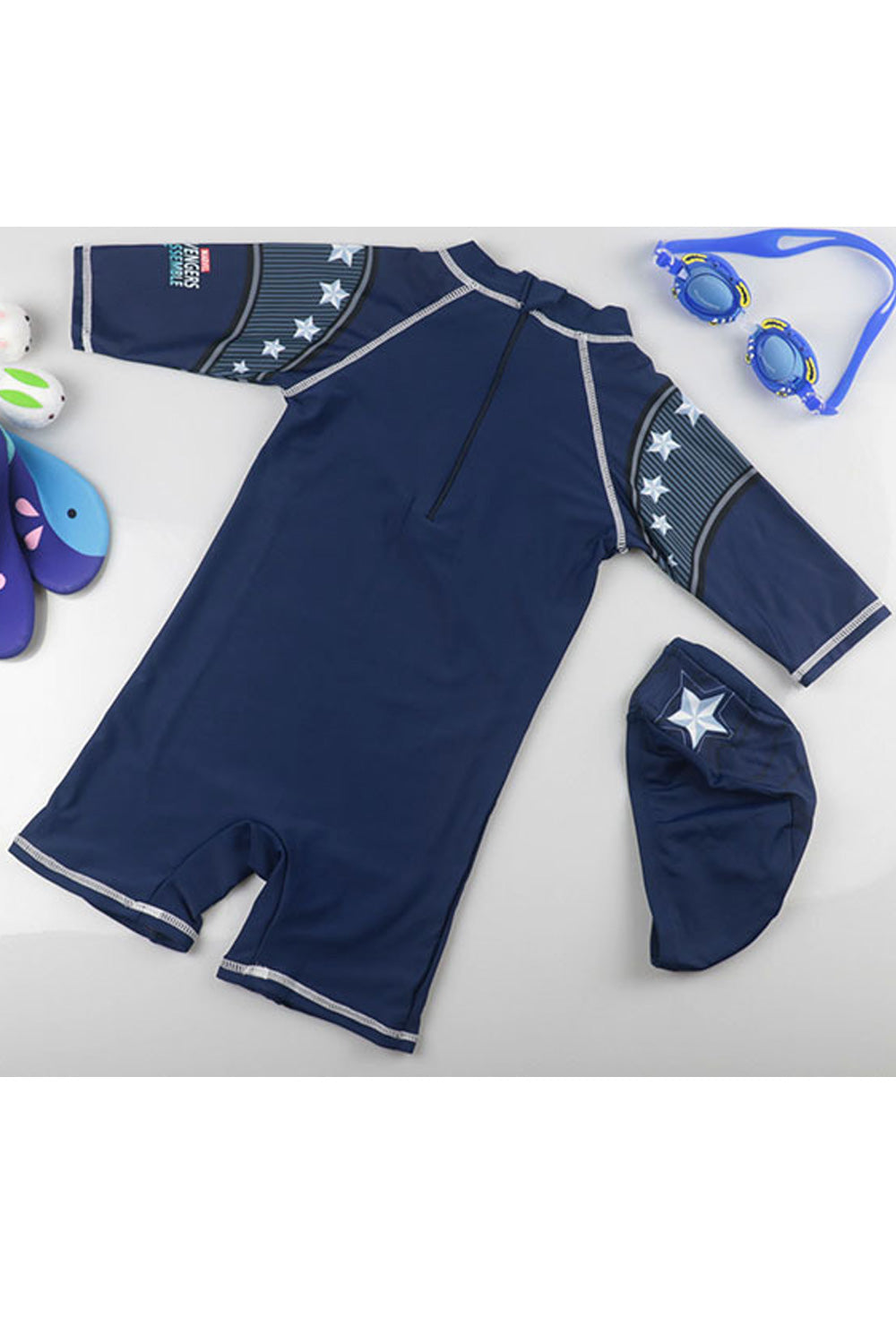 Baby Boys Stylish Printed Pattern Stretchable Cute Swimwear