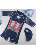 Baby Boys Stylish Printed Pattern Stretchable Cute Swimwear