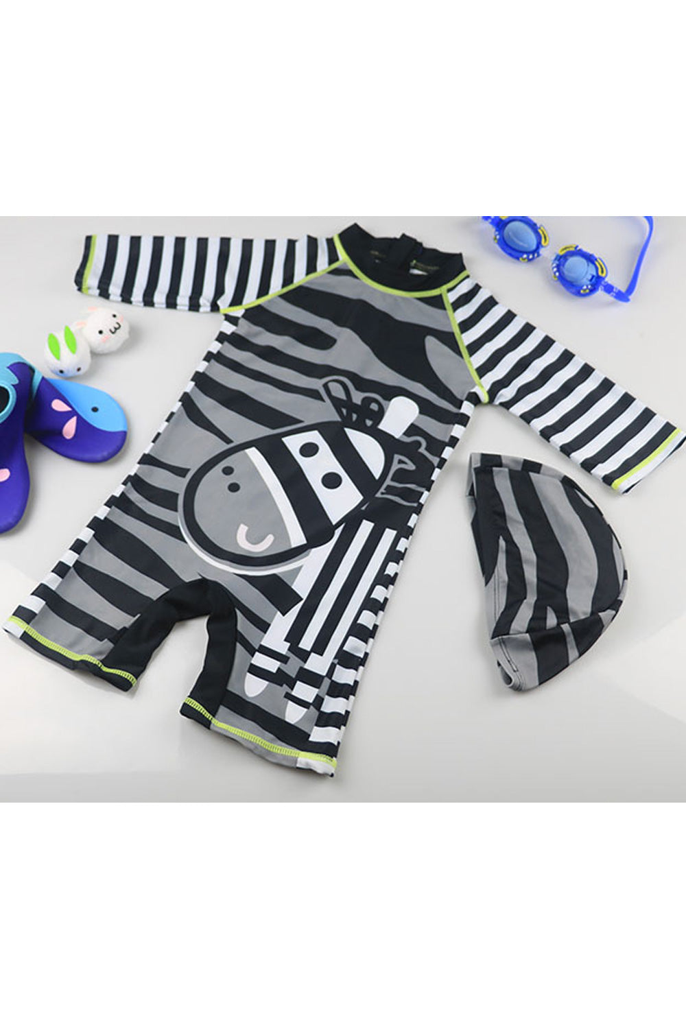 Baby Boys Lovely Striped Pattern Comfortable Beach Swimwear